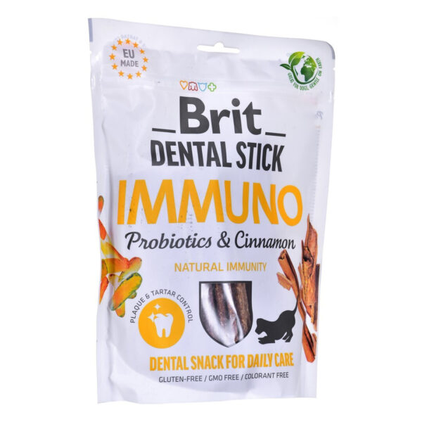 Brit Dental Stick Immuno Probiotics & Cinnamon Οδοντικό Stick Σκύλου 251gr