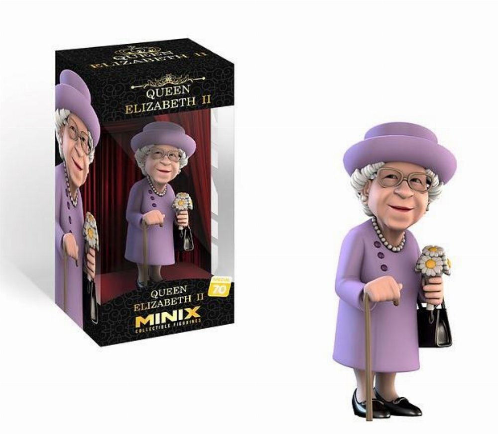 Minix Royals: Queen Elizabeth II Φιγούρα ύψους 12εκ. σε Κλίμακα 1:144
