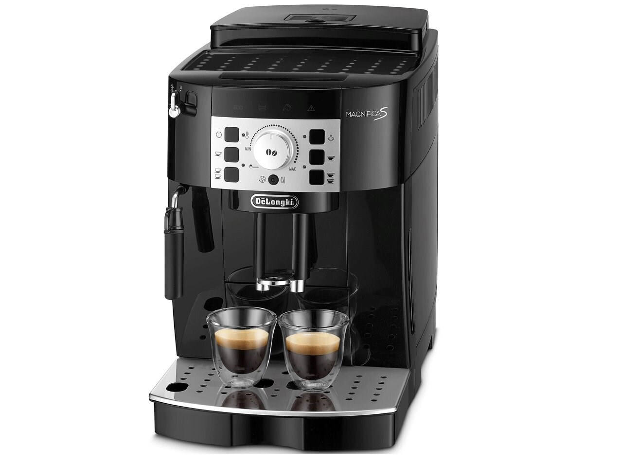 De'Longhi Magnifica S Αυτόματη Μηχανή Espresso 1450W Πίεσης 15bar με Μύλο Άλεσης Μαύρη
