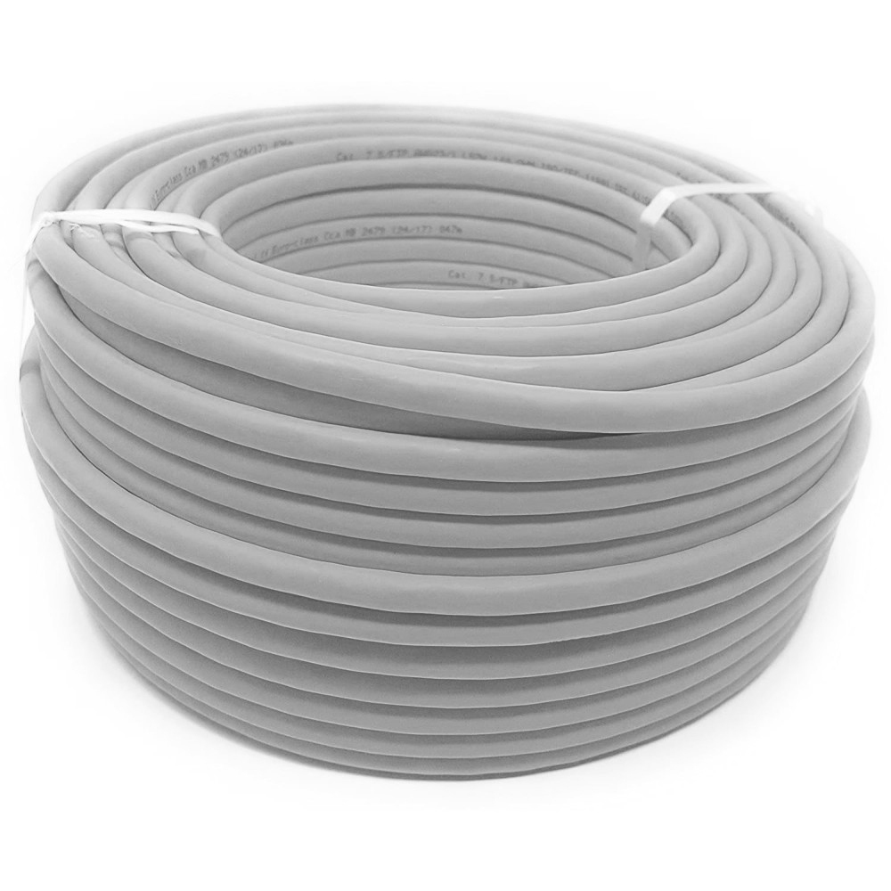 Techly U/UTP Cat.5e Καλώδιο Δικτύου Ethernet χωρίς ακροδέκτες 100m Γκρι