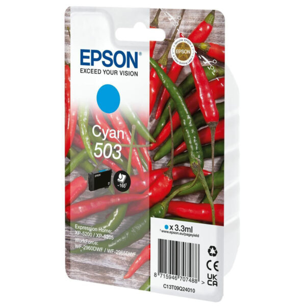Epson Γνήσιο Μελάνι Εκτυπωτή InkJet Μαύρο (C13T09Q24020)