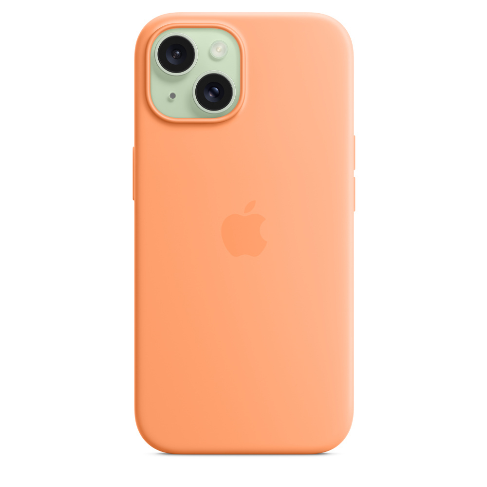 Apple Silicone Case with MagSafe (iPhone 15) - Image 1