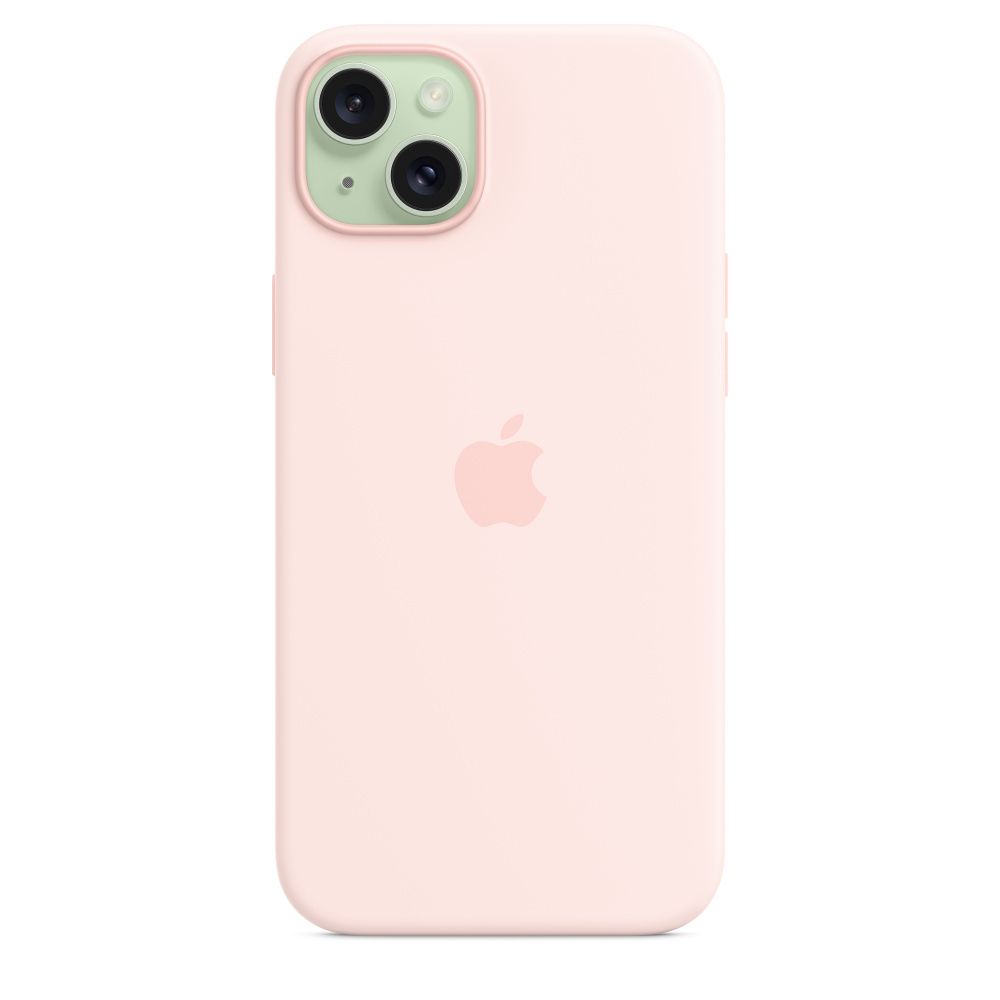 Apple Silicone Case with MagSafe (iPhone 15 Plus) - Image 1
