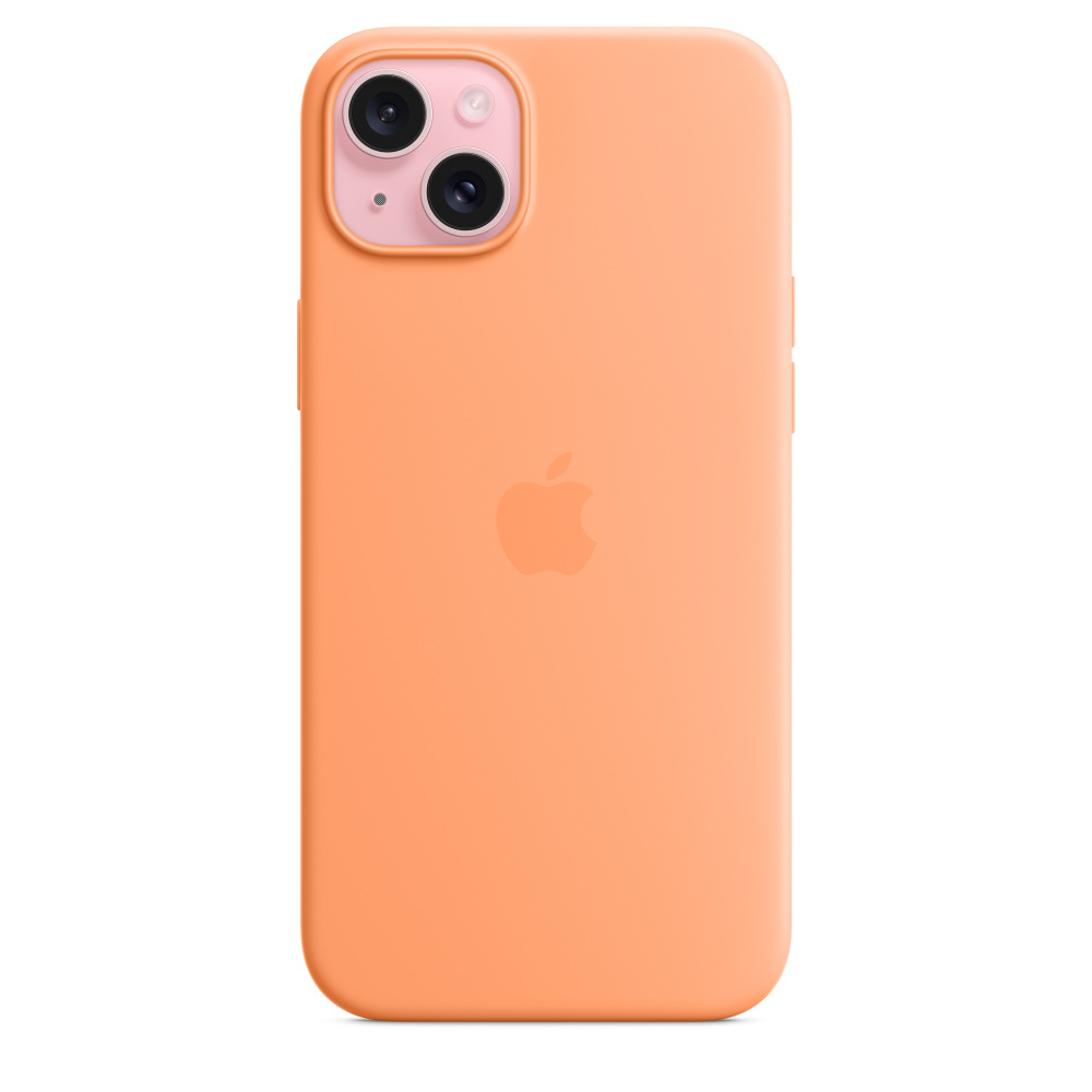 Apple Silicone Case with MagSafe (iPhone 15 Plus) - Image 1