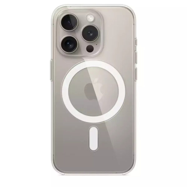 Apple Back Cover Διάφανη (iPhone 15 Pro)