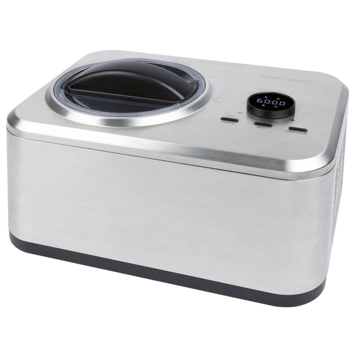 Profi Cook PC-ICM 1268 Παγωτομηχανή 1.5lt Ασημί