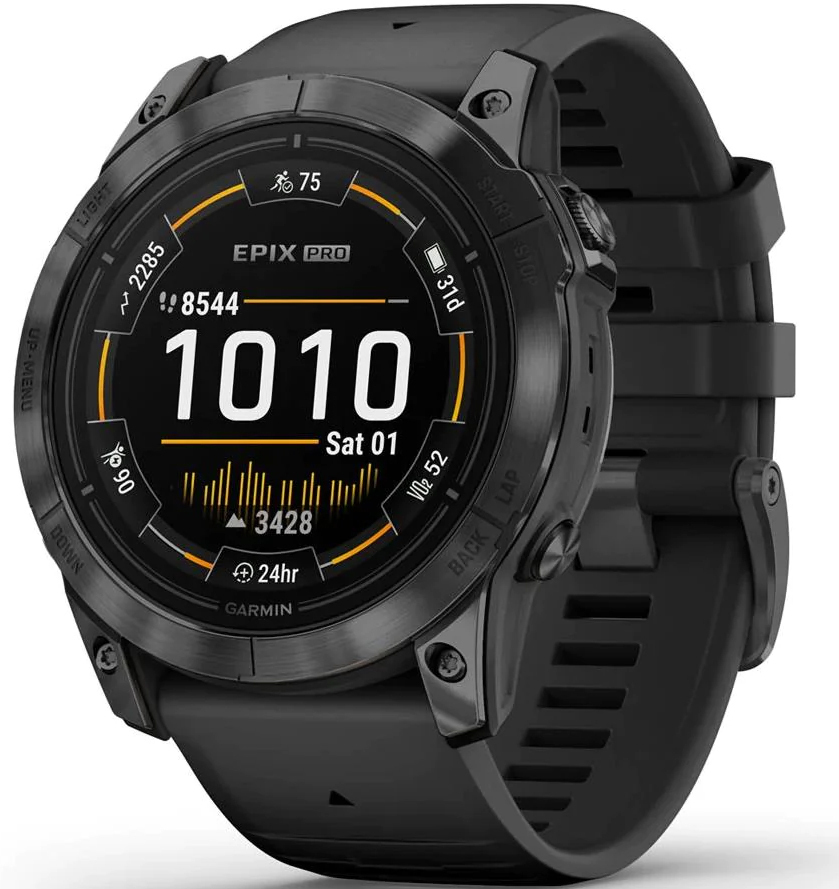 Garmin Epix Pro 51mm Slate Grey with Black Band - Image 1
