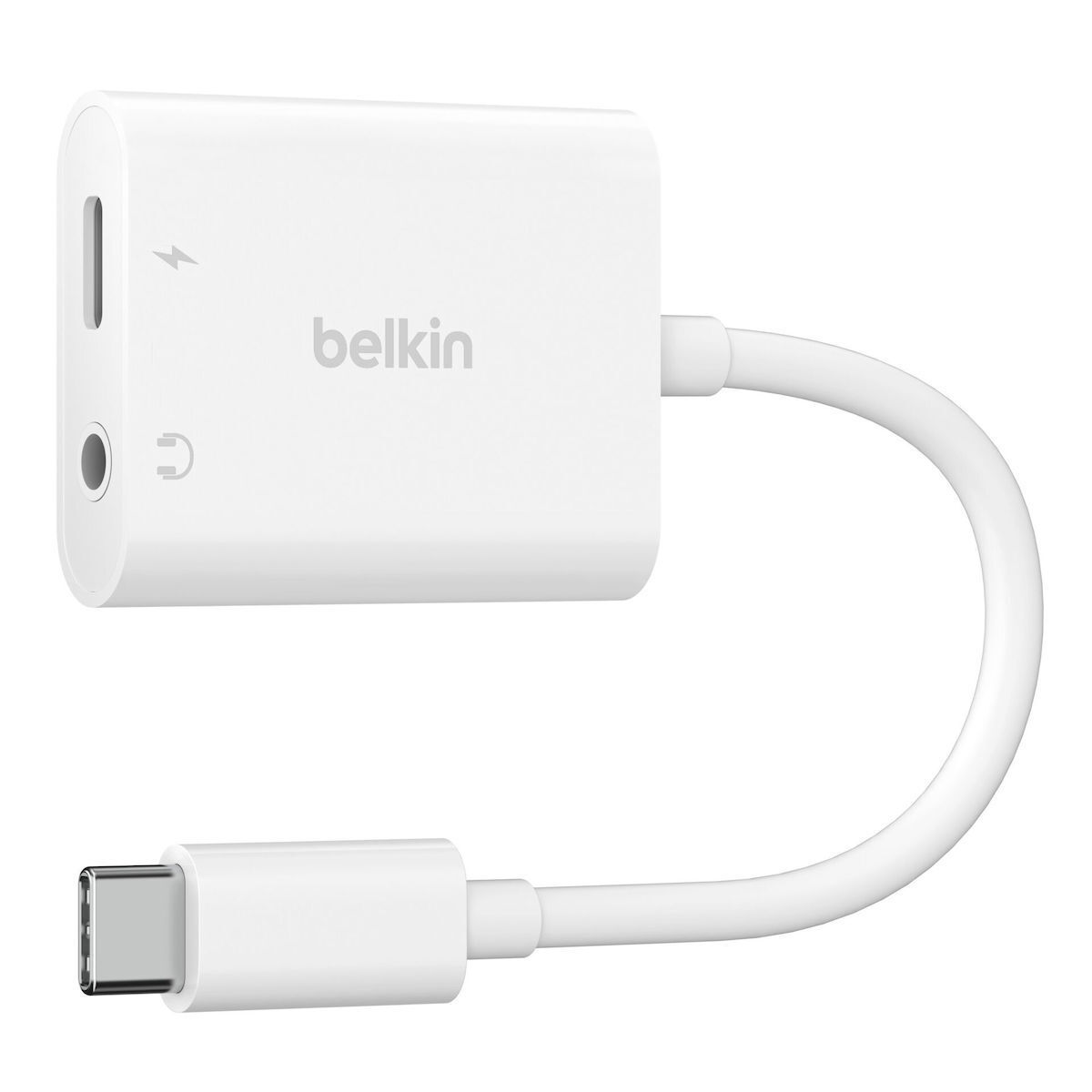 Belkin USB-C male σε 3.5mm / USB-C female 1τμχ (NPA004BTWH)
