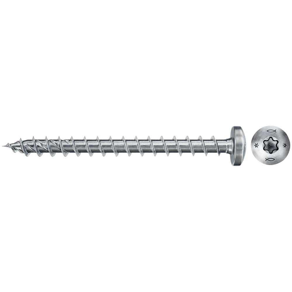Fischer Ξυλόβιδα Σταυρού με Διάμετρο M4 και Μήκος 40mm Powerfast Ii