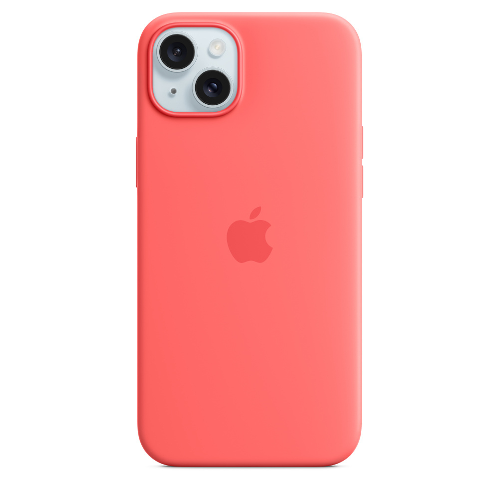 Apple Silicone Case with MagSafe (iPhone 15 Plus) - Image 1