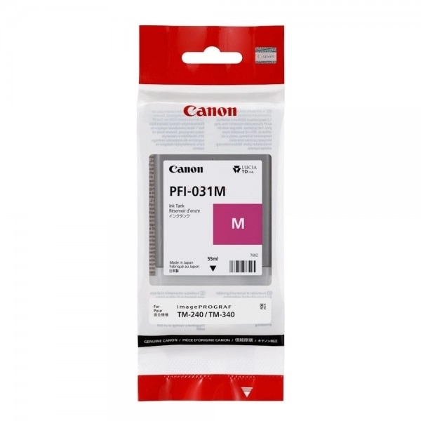 Canon PFI-031 Γνήσιο Μελάνι Εκτυπωτή InkJet Ματζέντα (6265C001)