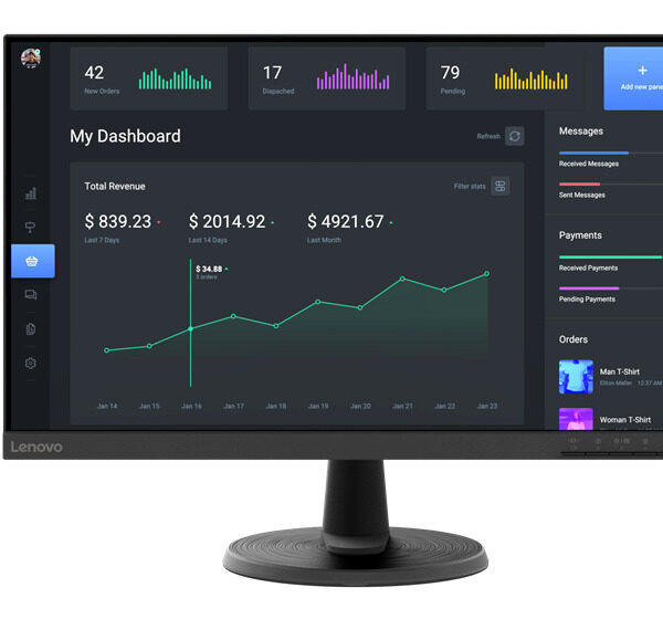 Lenovo C24-40 23.8" VA FHD 1920x1080