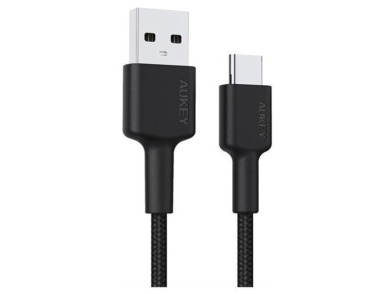Aukey USB 2.0 USB-C male - USB-A 0.9m (AKAUKKUCBCD30BL)