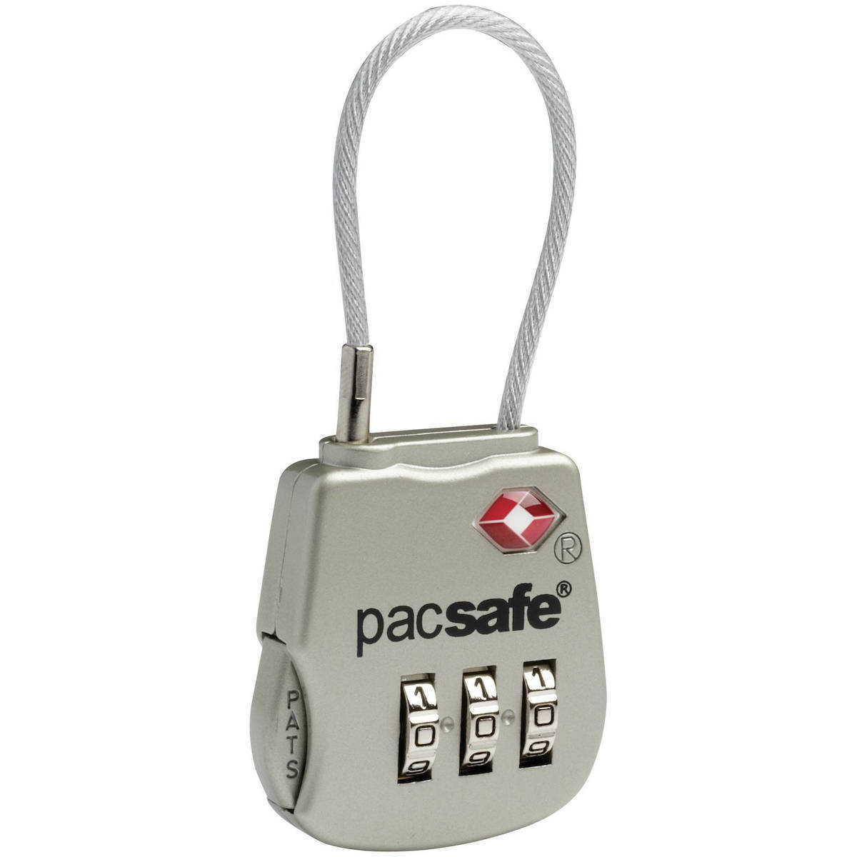 Pacsafe Prosafe Λουκέτο Πέταλο Συνδυασμού με Πιστοποίηση TSA