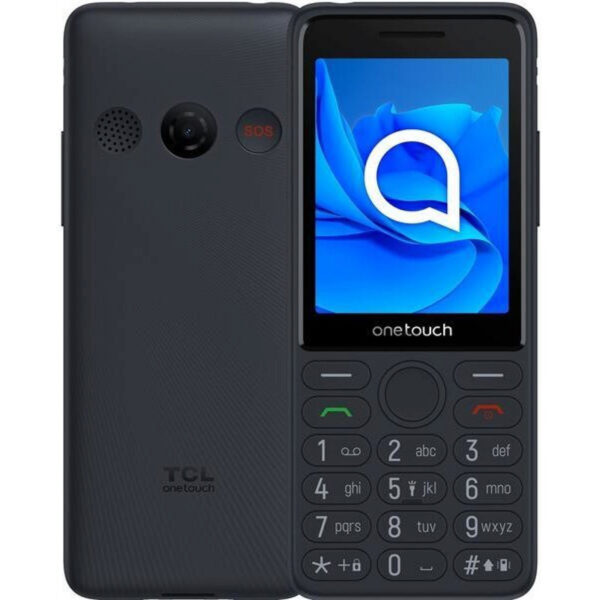 TCL OneTouch 4022 Dual SIM Κινητό με Κουμπιά Dark Night Gray