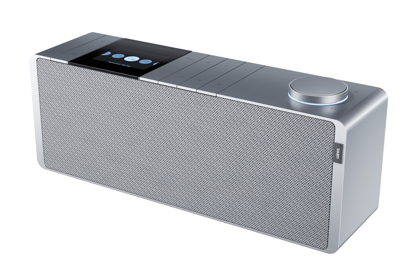 Loewe Klang S1 Επιτραπέζιο Ραδιόφωνο Ρεύματος DAB+ με Bluetooth και USB Light Grey