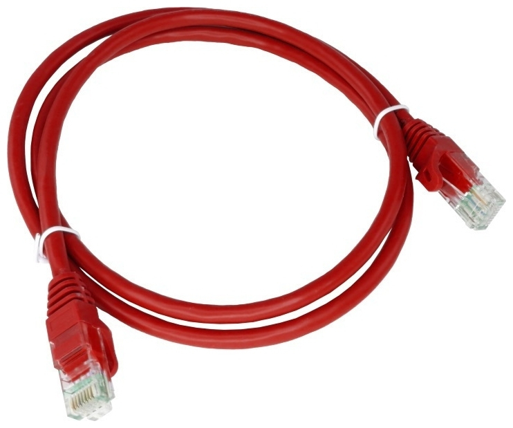 Alantec U/UTP Cat.5e Καλώδιο Δικτύου Ethernet 0.25m Κόκκινο