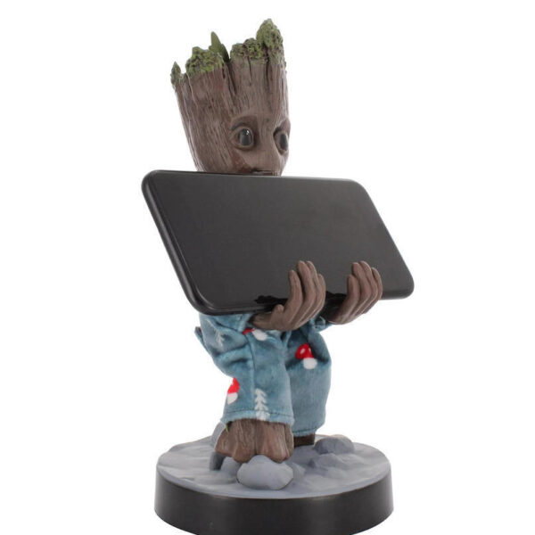 Exquisite Gaming The Guardians of the Galaxy: Toddler Groot in Pajamas Βάση Γραφείου για Κινητό σε Καφέ χρώμα