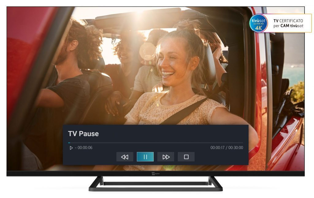 Telesystem Smart 43" 4K LED TS43FL4KSMV13 (2023) - Image 1