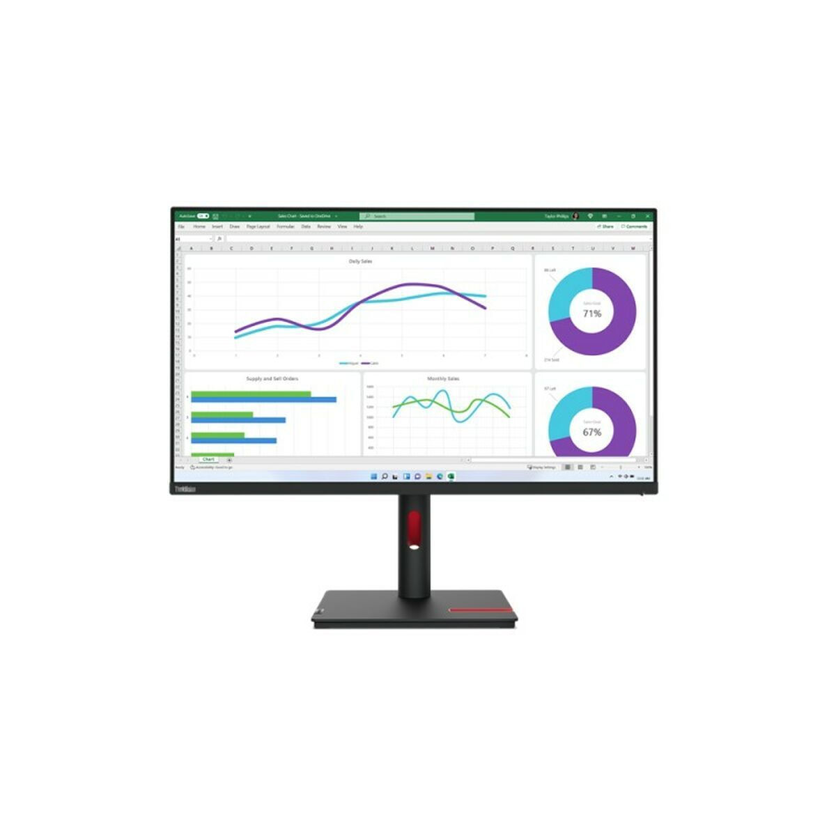 Lenovo ThinkVision T32h-30 31.5" IPS QHD 2560x1440 - Image 1