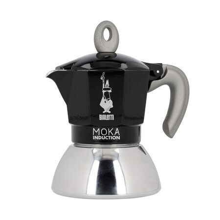 Bialetti Moka Induction Moka Μπρίκι Espresso Μαύρο