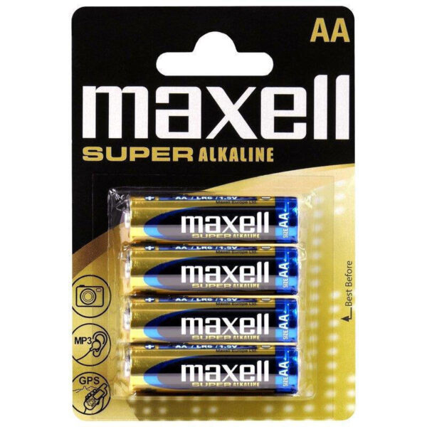 Maxell Super Alkaline AA 1.5V 4τμχ