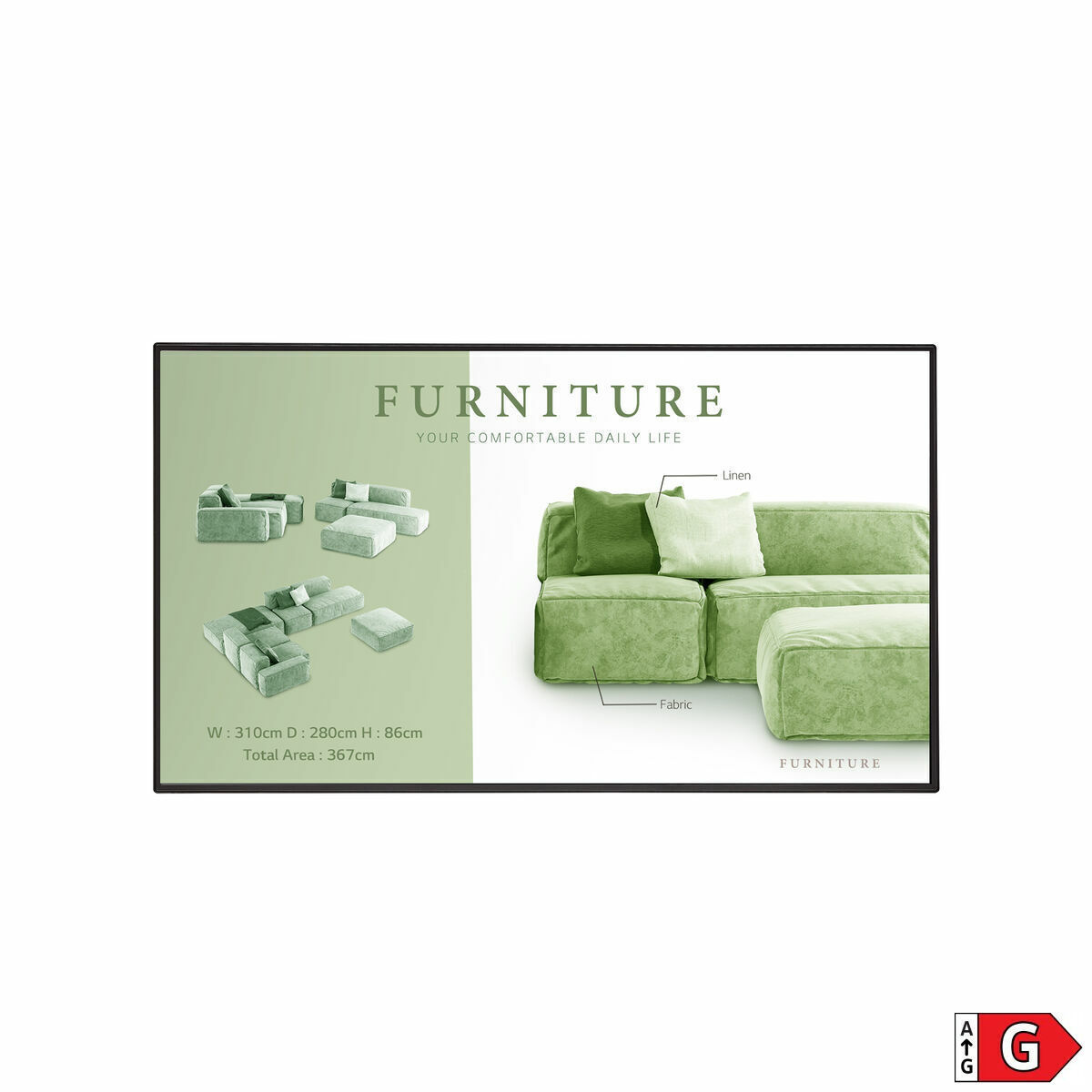 LG 49UM5N-H Public Display 4K UHD 49"