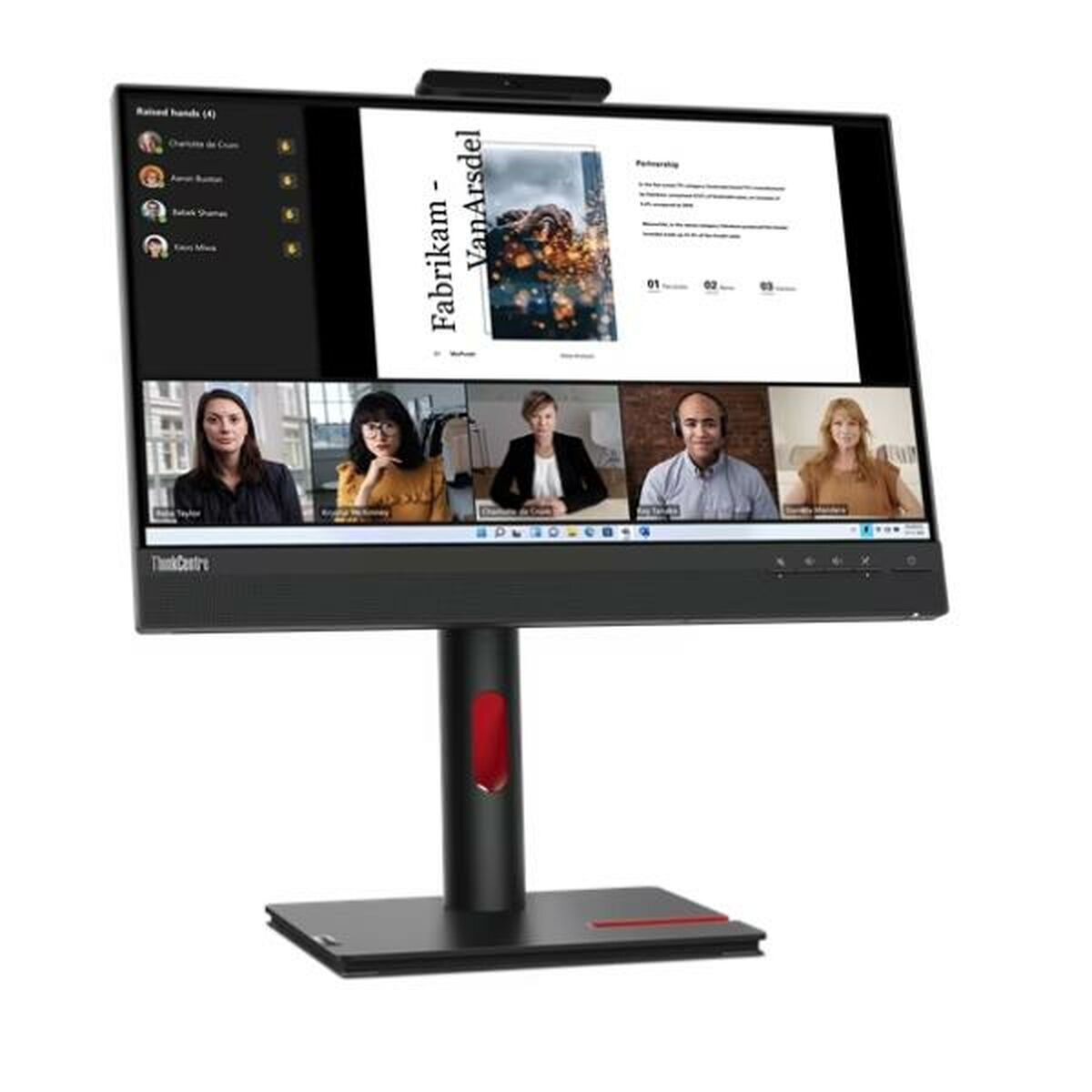 Lenovo ThinkCentre Tiny-In-One 22 Gen 5 21.5" IPS Touch FHD 1920x1080 - Image 1