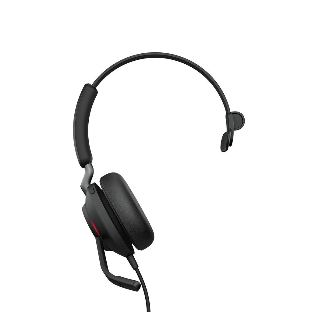Jabra Evolve2 40 SE VOIP Headset USB-A MS Mono (24189-899-999) - Image 1