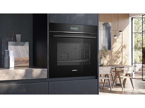 Siemens Άνω Πάγκου Μαύρος Iq700