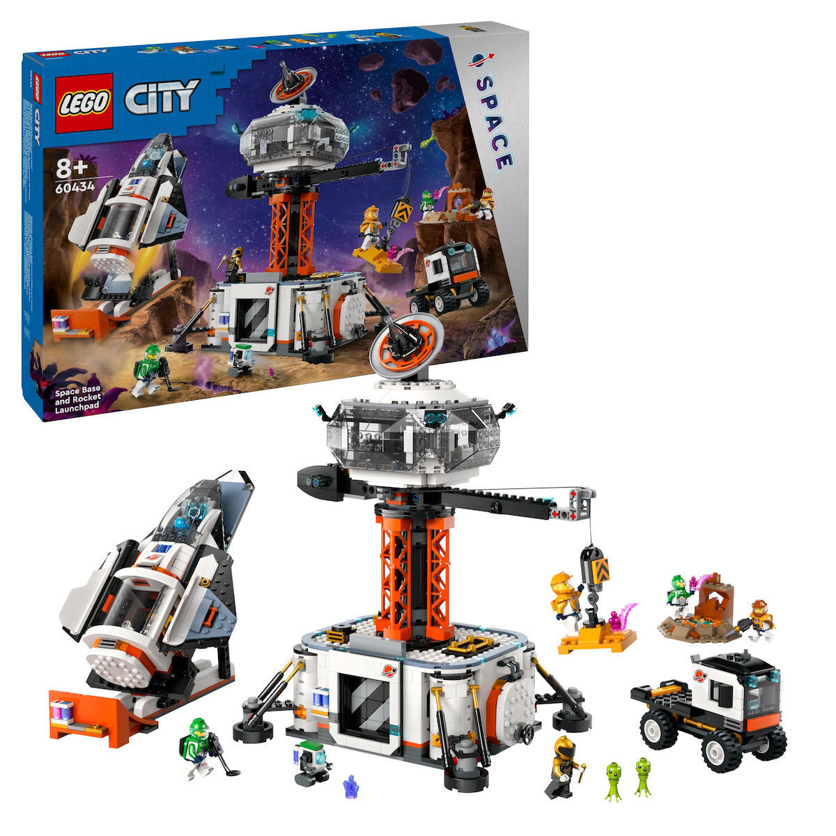 Lego City Space Base And Rocket Launchpad για 8+ Ετών - Image 1