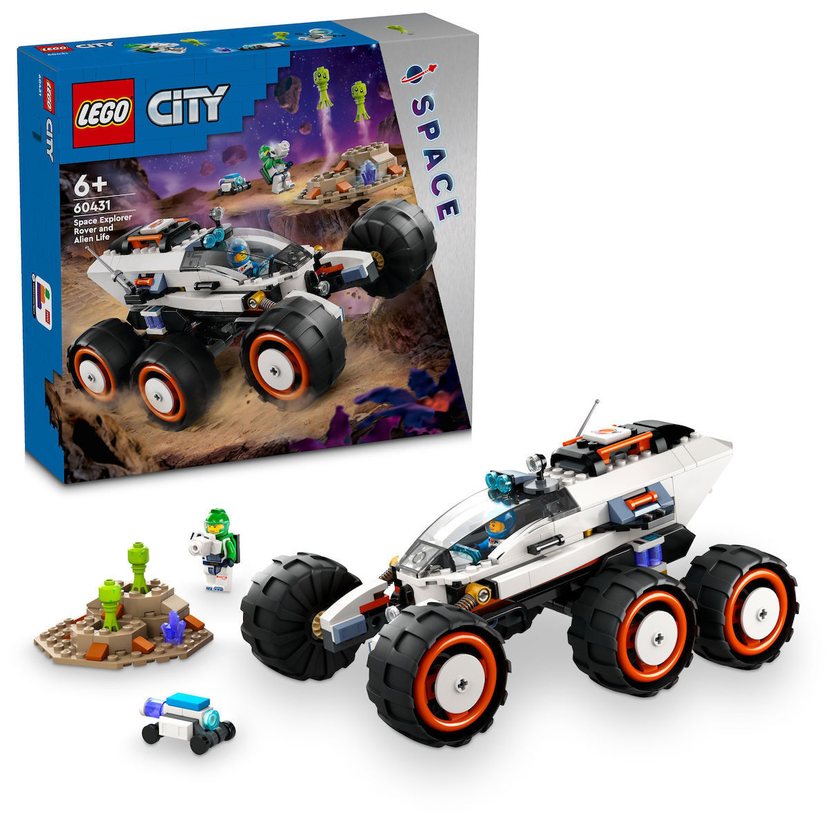 Lego City Space Explorer Rover And Alien Life για 6+ Ετών - Image 1