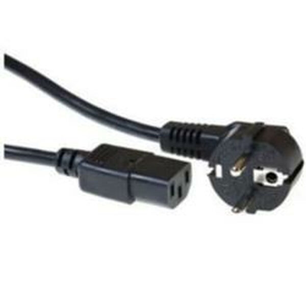 Zebra Schuko - IEC C13 Cable 1.8m Μαύρο (50-16000-220R)