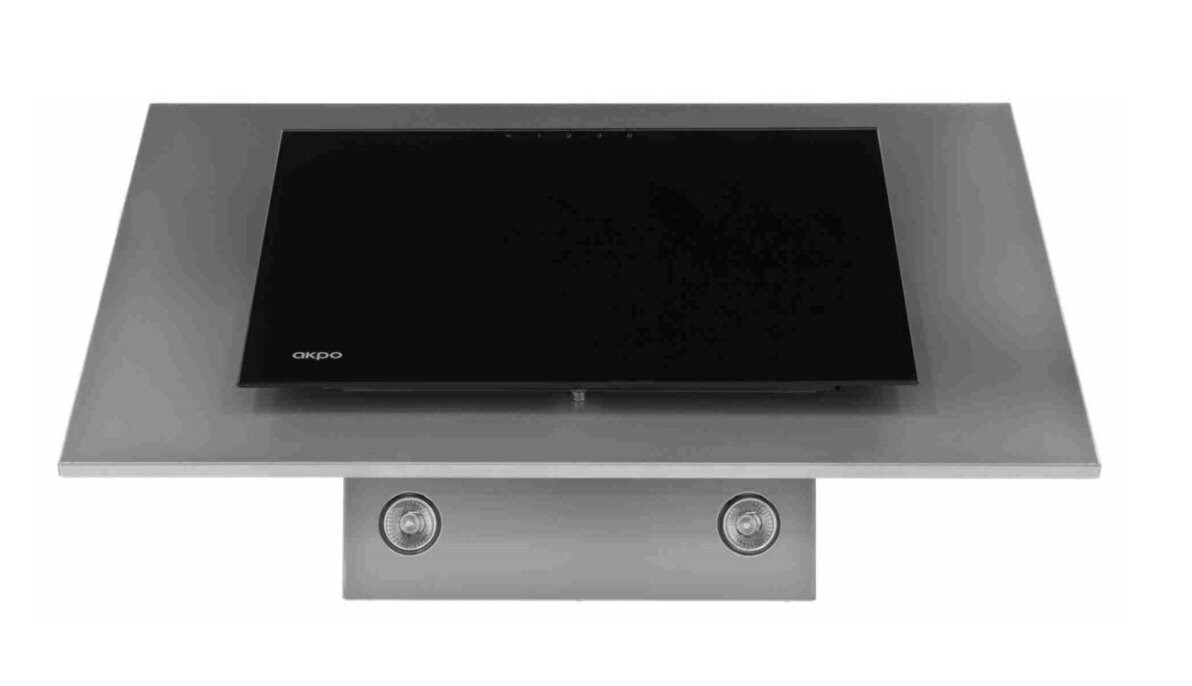 Akpo WK-4 Nero Eco Καμινάδα 60cm Μαύρη