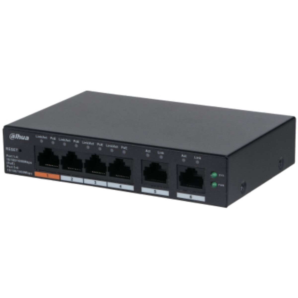 Dahua CS4006-4GT-60 Unmanaged L2 PoE+ - Image 1