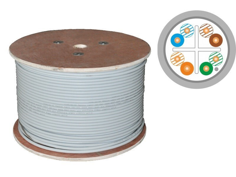 Q-Lantec U/UTP Cat.6 Καλώδιο Δικτύου Ethernet 305m
