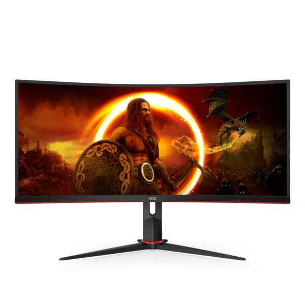 AOC CU34G2XP/BK 34" Ultrawide VA HDR Curved QHD 3440x1440
