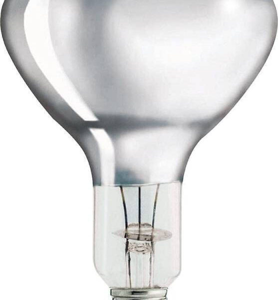 Philips Λάμπα Υπερύθρων 375W για Ντουί E27