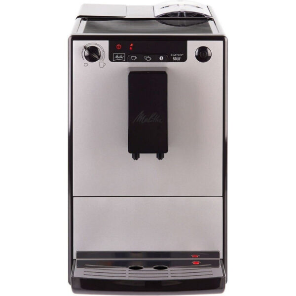 Melitta Solo Pure Αυτόματη με Μύλο Άλεσης Ασημί