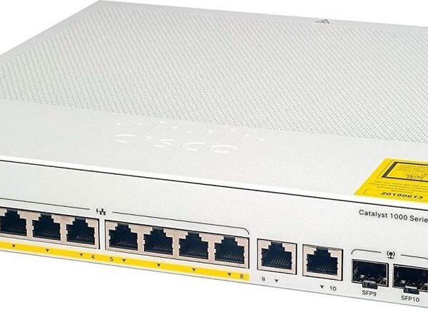 Cisco Catalyst C1200-8P-E-2G Managed L2 PoE+