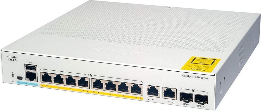 Cisco Catalyst C1200-8P-E-2G Managed L2 PoE+ - Image 1