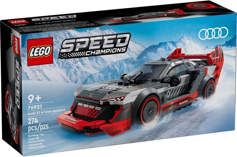 Lego Speed Champions Audi S1 E-tron Quattro Race Car για 9+ Ετών - Image 1