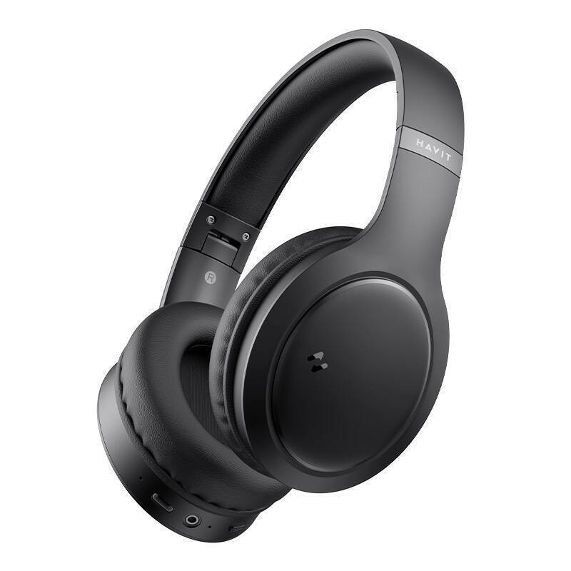 Havit H633BT Bluetooth / USB-C με 22 ώρες Λειτουργίας Μαύρα