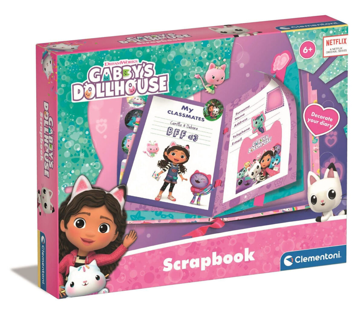 Clementoni Παιχνίδι Μινιατούρα Gabby's Dollhouse - Scrapbook - Image 1
