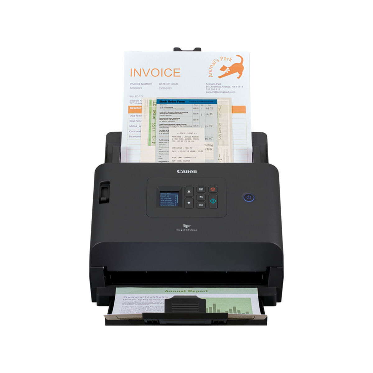 Canon imageFORMULA DR-S250N Sheetfed (Τροφοδότη χαρτιού) Scanner A4 - Image 1