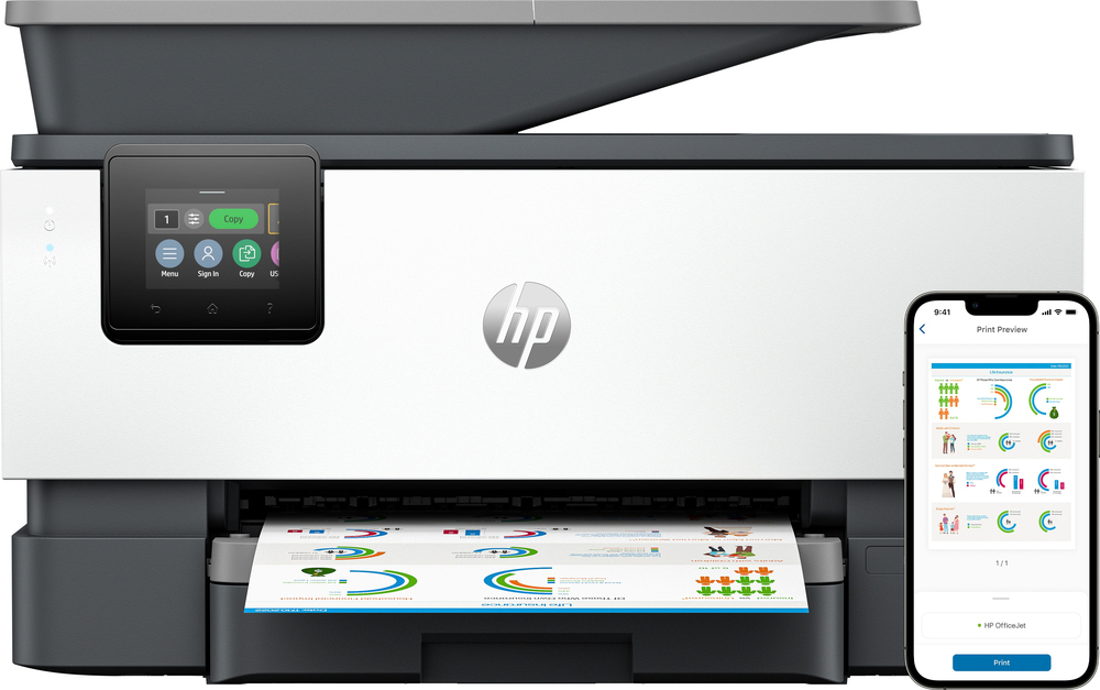 HP OfficeJet Pro 9125e All-in-One Έγχρωμο Πολυμηχάνημα Inkjet