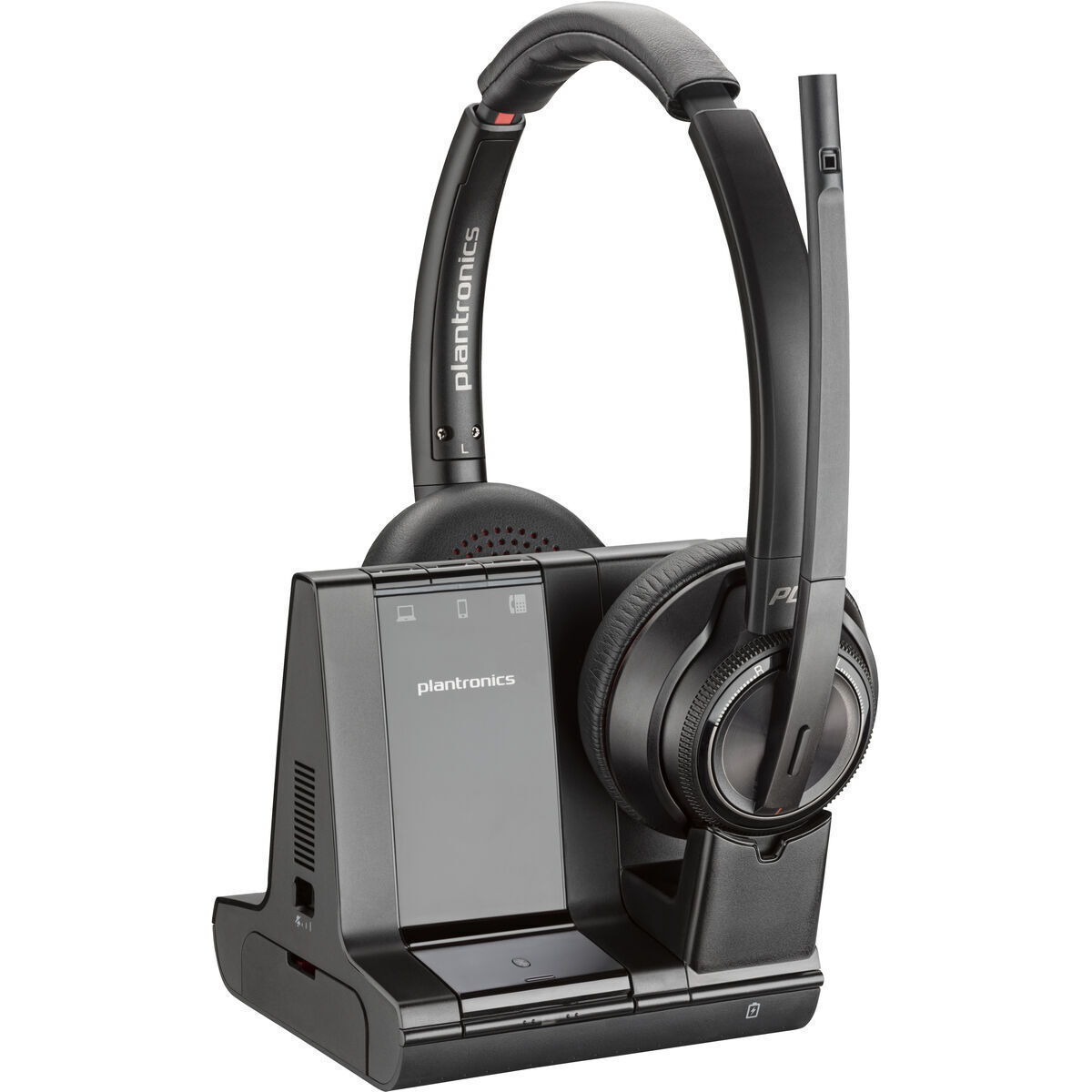Poly Savi 8200 UC Ασύρματα On Ear Multimedia Ακουστικά με μικρόφωνο και σύνδεση Bluetooth - Image 1