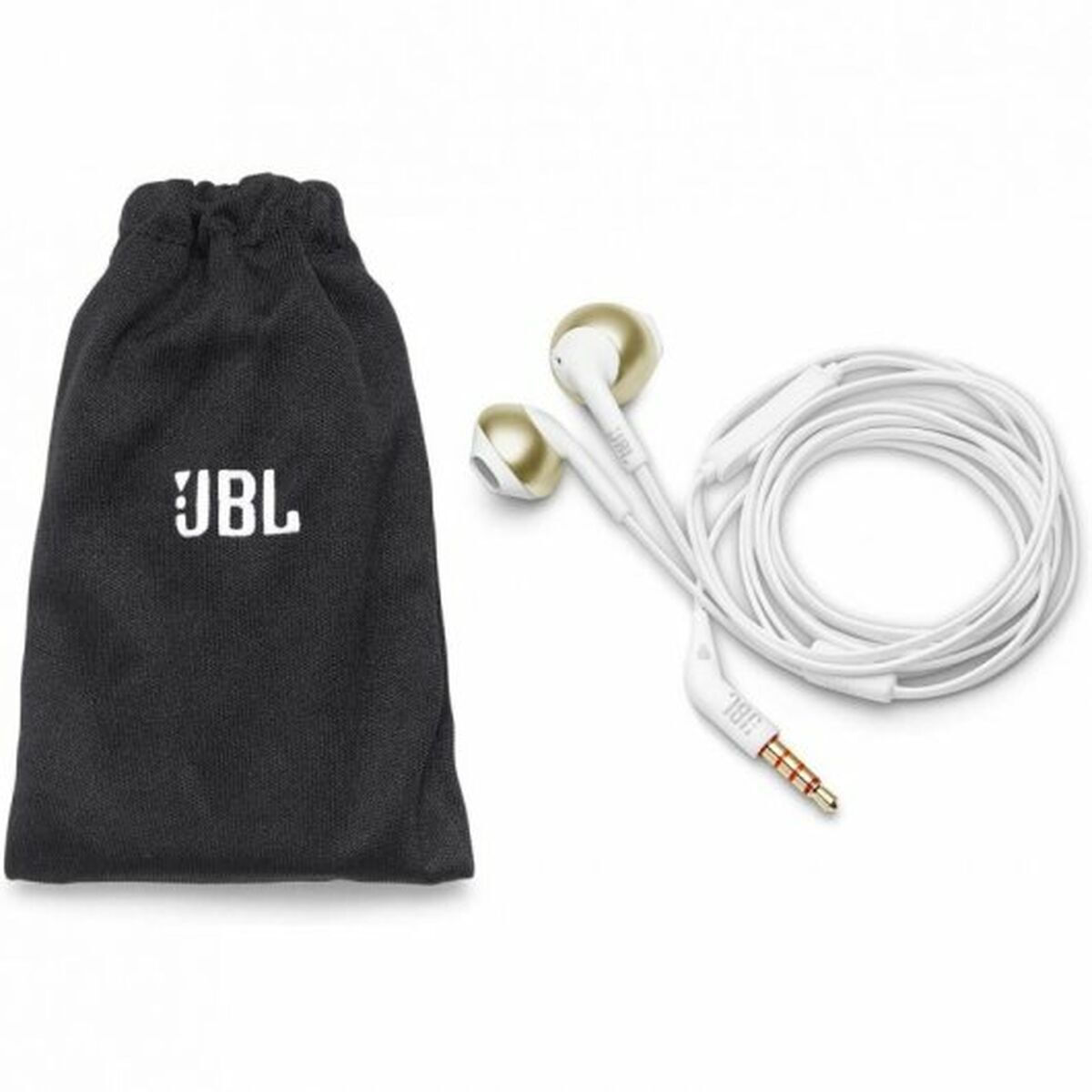 JBL Tune 205 In-ear Handsfree Ακουστικά με Βύσμα 3.5mm Λευκό - Image 1