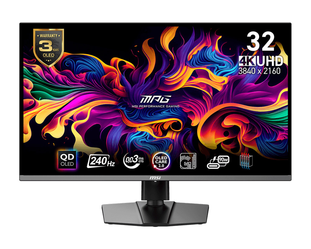 MSI MPG 321URX 31.5" QD-OLED HDR 4K 3840x2160 - Image 1