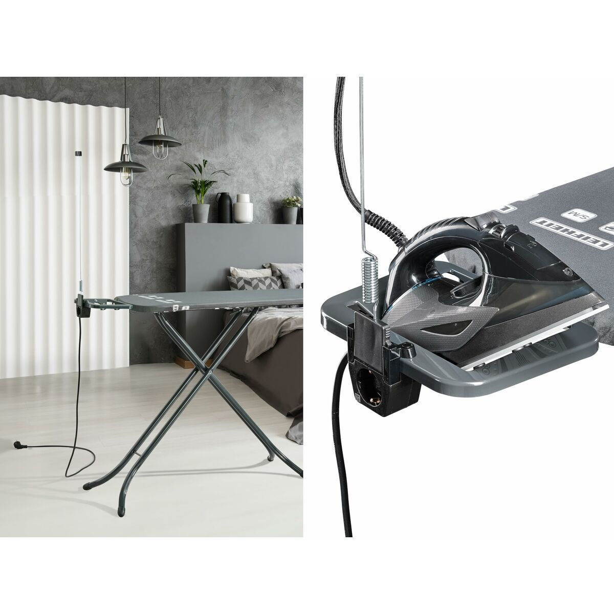 Leifheit Plus Σιδερώστρα για Σίδερο Ατμού Σπαστή 38cm 4006501724854